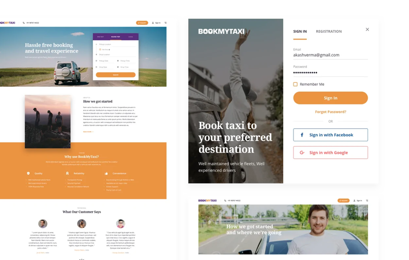 BookMyTaxi screenshot 2
